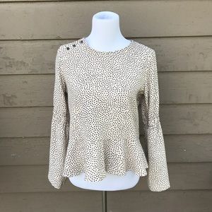 Zara Basics perfect polka dot shirt!